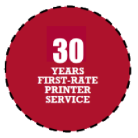 30 Years First Rate Printer Service