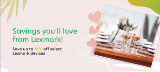 February Lexmark Printer Specials