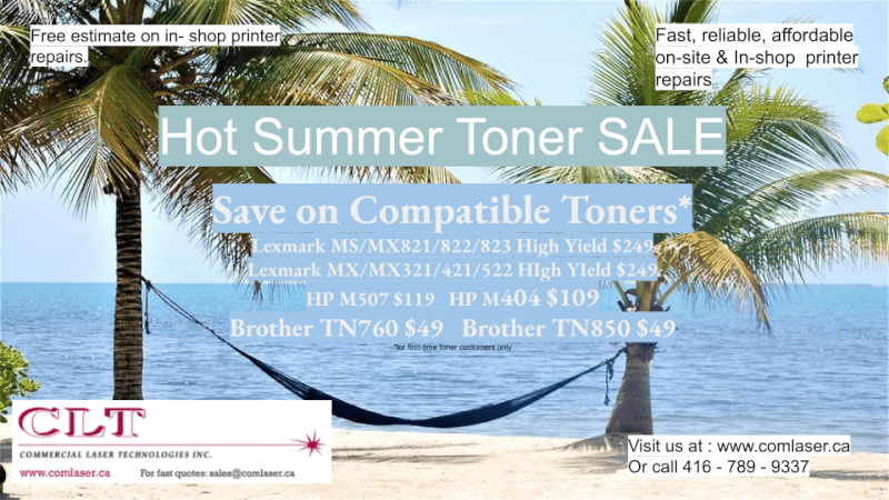 CLT Summer Toner Special