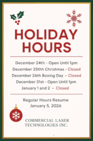 Holiday Hours